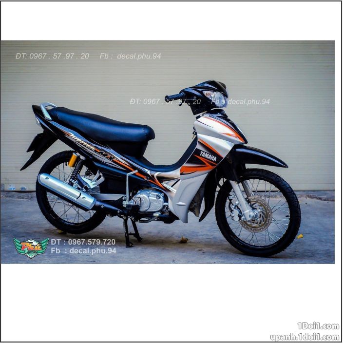 Tem Rời Jubiter Mx Cam Bạc đen (V)