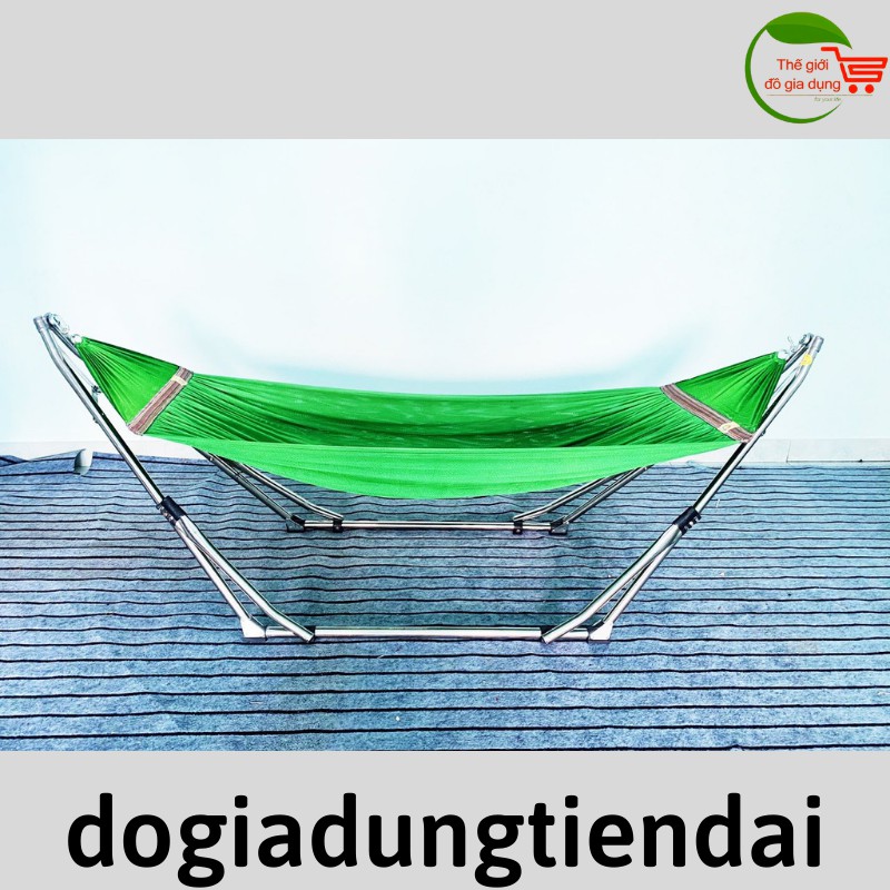 Võng xếp inox 304 khung tròn cao cấp giá rẻ cho bé | BigBuy360 - bigbuy360.vn