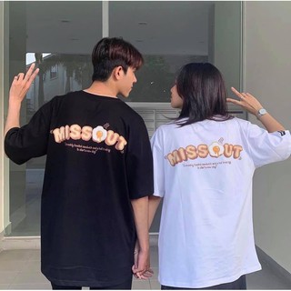 Áo thun missout ốp la form rộng tay lửng