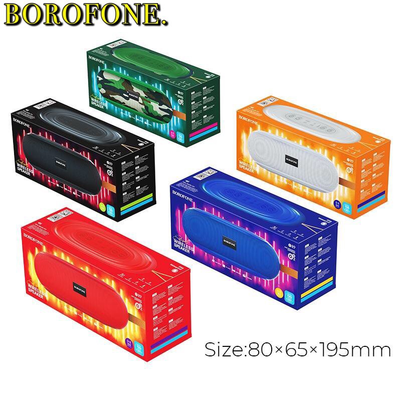 Loa không dây BR9 BT V5.0, 5 giờ nghe nhạc / cuộc gọi, Chính hãng BOROFONE