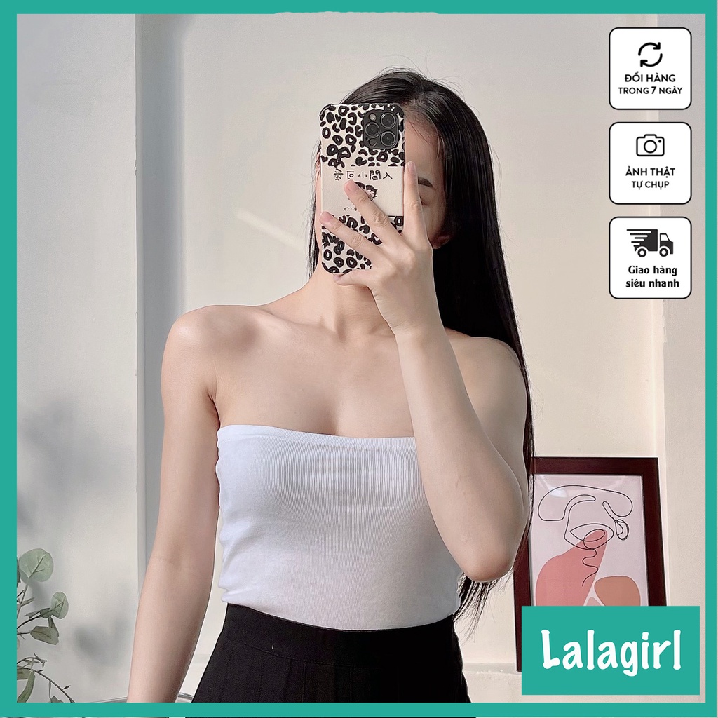 Áo Quây Ngực Trơn Bó Sát Croptop Gợi Cảm