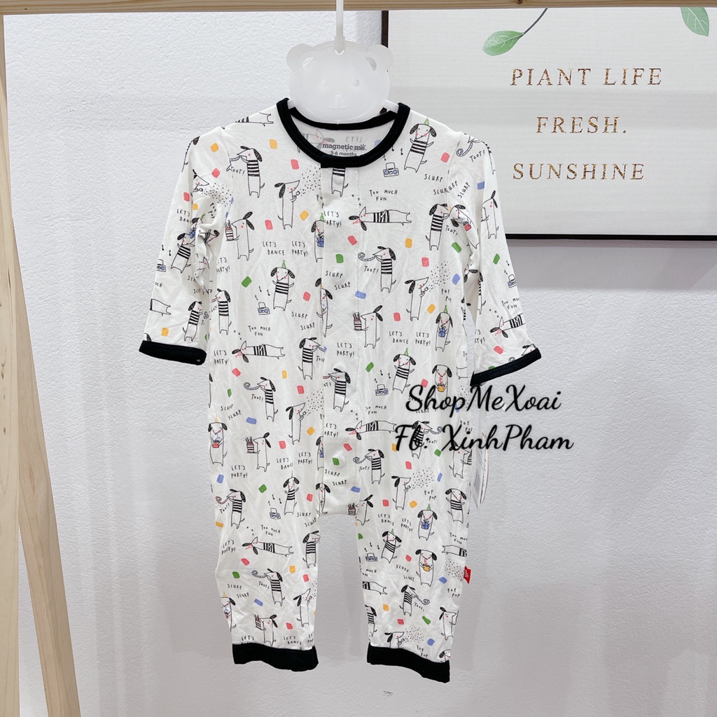 [Chọn mẫu 3][Size 6M] Bodysleep cotton cho bé trai, bé gái hàng xuất dư link 3