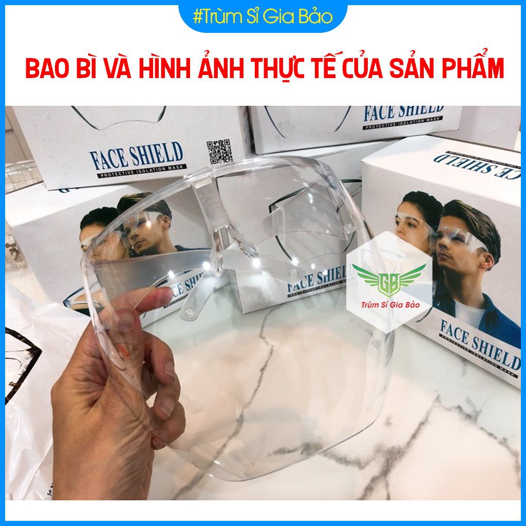 [CHÍNH HÃNG - GIÁ TỐT] Kính chống giọt bắn phòng dịch bảo hộ trẻ em , người lớn trong suốt, an toàn, uy tín