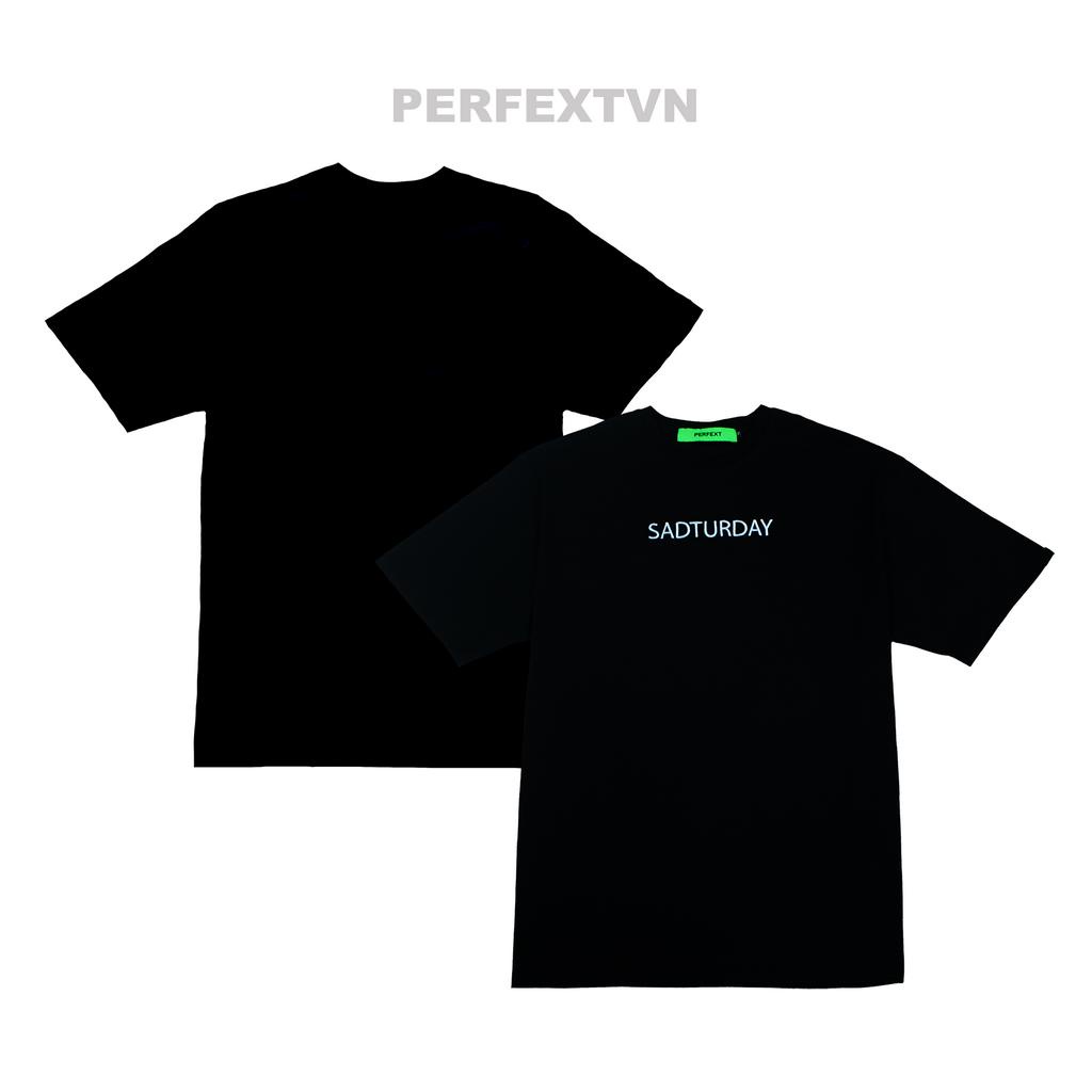 Áo Thun Unisex Perfext 7-Day Collection Tee Áo Phông Nam Nữ Tay Lỡ Cổ Tròn Hoạ Tiết In/ Thêu