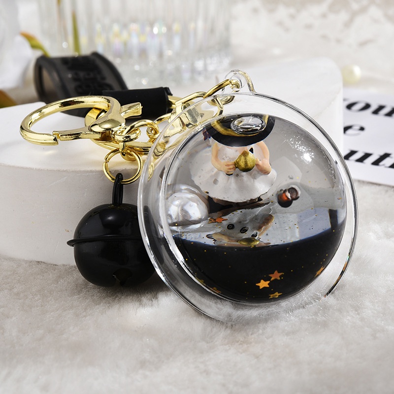 Móc Khóa Hình Ly Trà Sữa Màu Vàng Đen Sáng Tạo