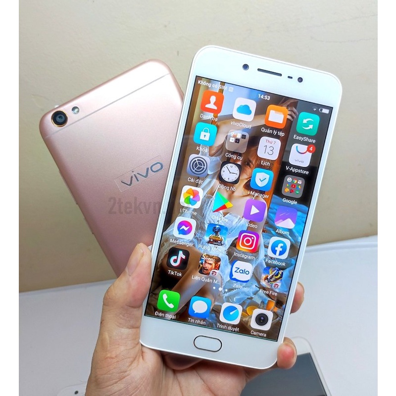 Điện thoại Vivo Y67 2sim ram 4G/32G Camera sắc nét, Chơi game nặng -bảo hành 12 tháng