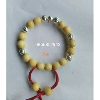 Vòng dâu tằm cho bé 7 bi