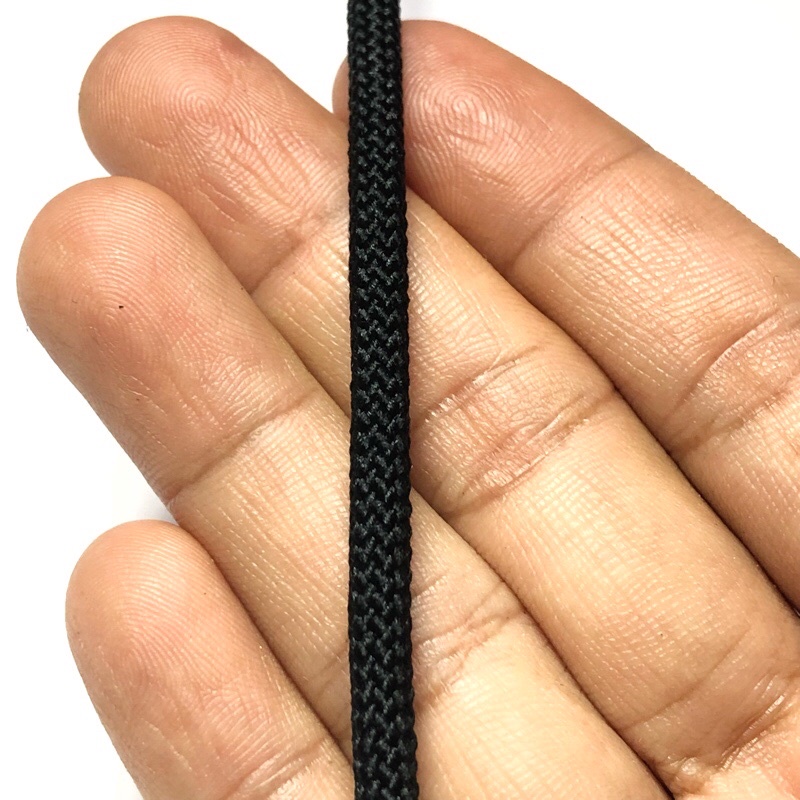 10 mét - Dây Dù tròn 3.5mm có lõi dệt vân hàng xuất khấu chất lượng dùng làm vòng tay, trang trí, túi macrame