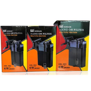 Lọc treo sunsun HBL-801, HBL-802, HBL-803 - Lọc thác bể cá