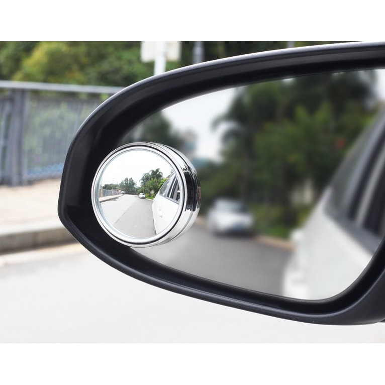Gương Cầu Lồi Ô Tô Gắn Kính Hậu Có Viền Xoay 360 Xóa Điểm Mù | BigBuy360 - bigbuy360.vn