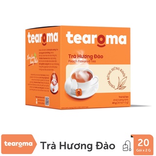 Tearoma trà đào túi lọc - 20 gói x 2 gr