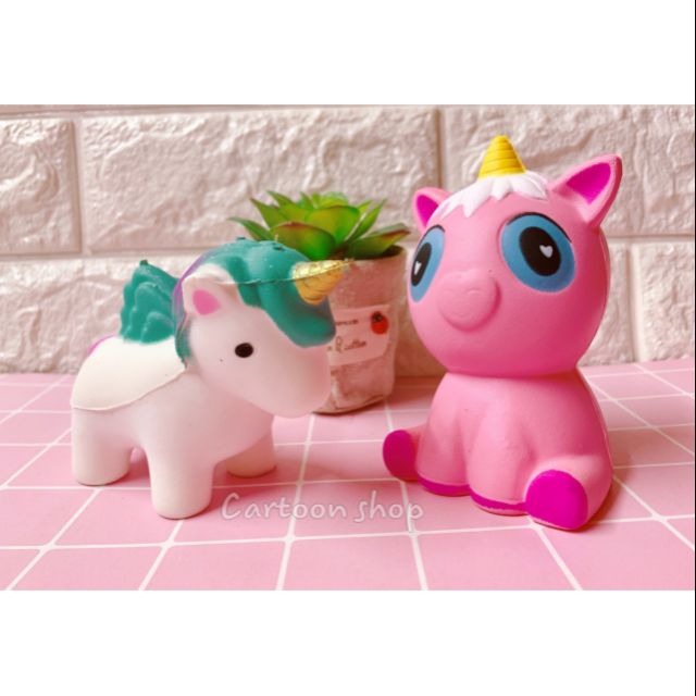 Squishy unicorn dễ thương siêu chậm tăng (có 2 mẫu)