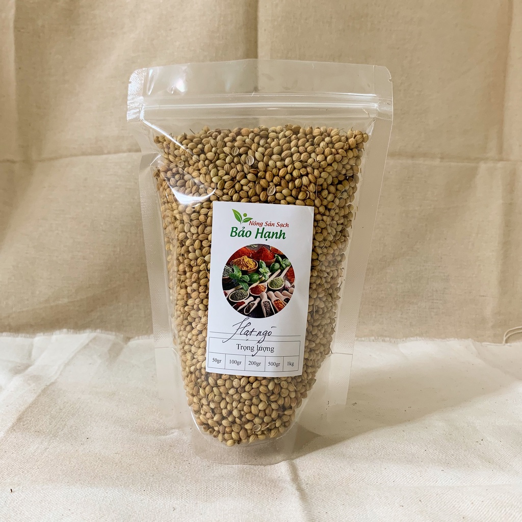 Hạt ngò hạt mùi ta 200gr Coriander Whole BH Spices gia vị nấu phở BHS019
