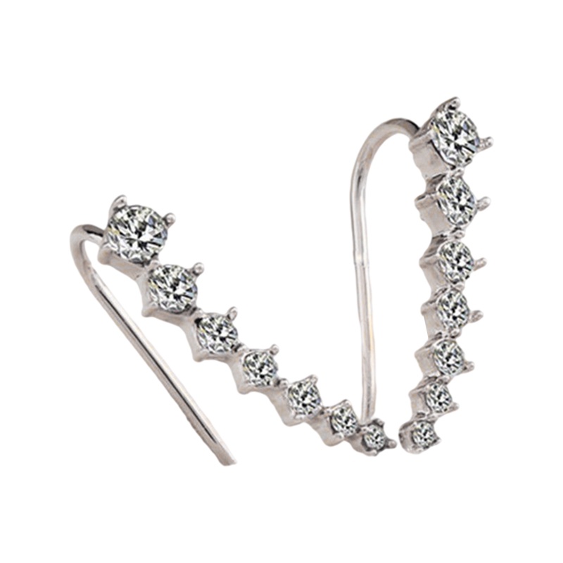 Khuyên Tai Đính Đá Thời Trang Dành Cho Nữ