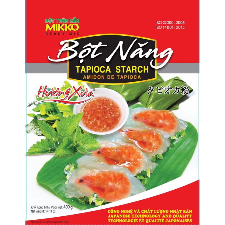 BỘT NĂNG MIKKO HƯƠNG XƯA 400GR