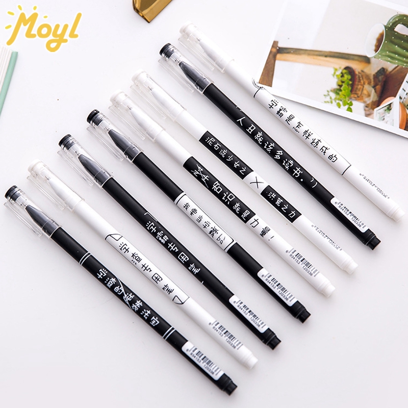 Bút Mực Gel Ngòi 0.5mm Tạo Hình Chữ Cái Sáng Tạo