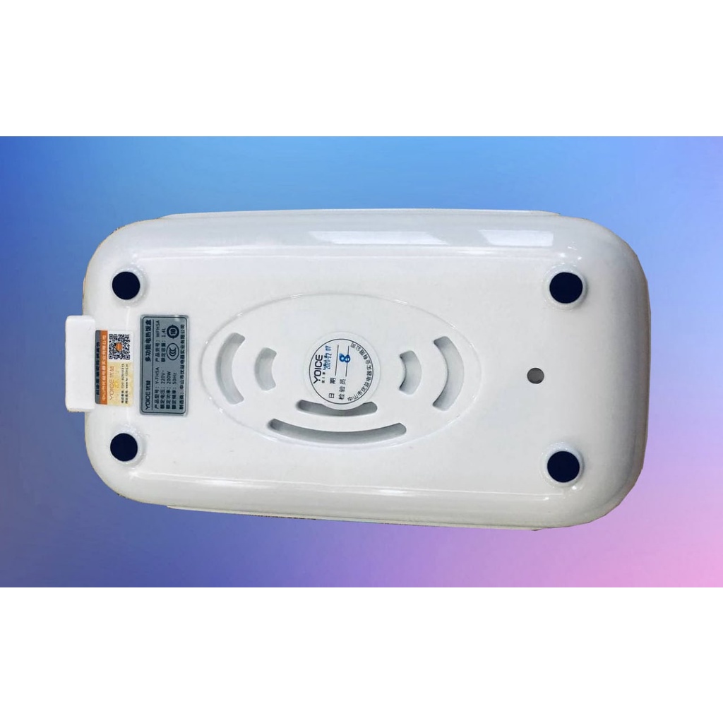 Hộp cơm giữ nhiệt đa năng YOICE VUÔNG Y-FH5A 200W nhanh gọn tiện lợi cho dân văn phòng - HỘP CƠM VUÔNG