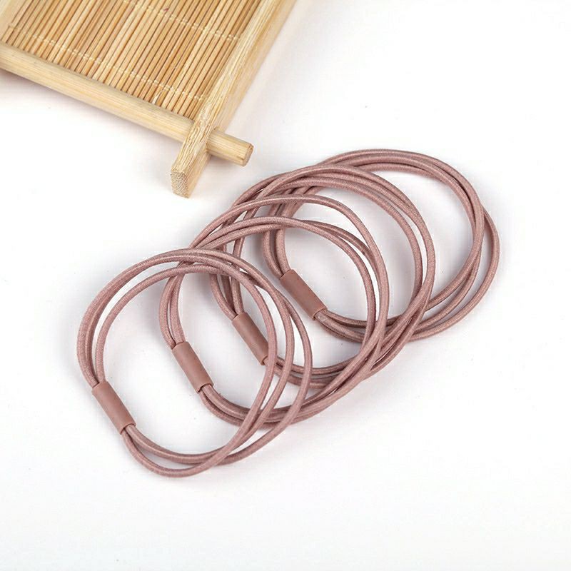 Dây cột tóc giản handmade giản đơn 3 vòng