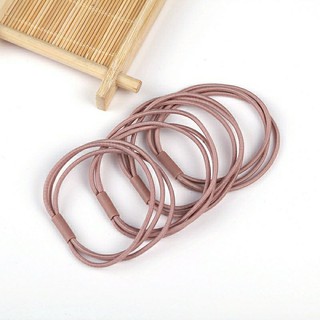 Sét 2 dây cột tóc giản handmade giản đơn 3 vòng