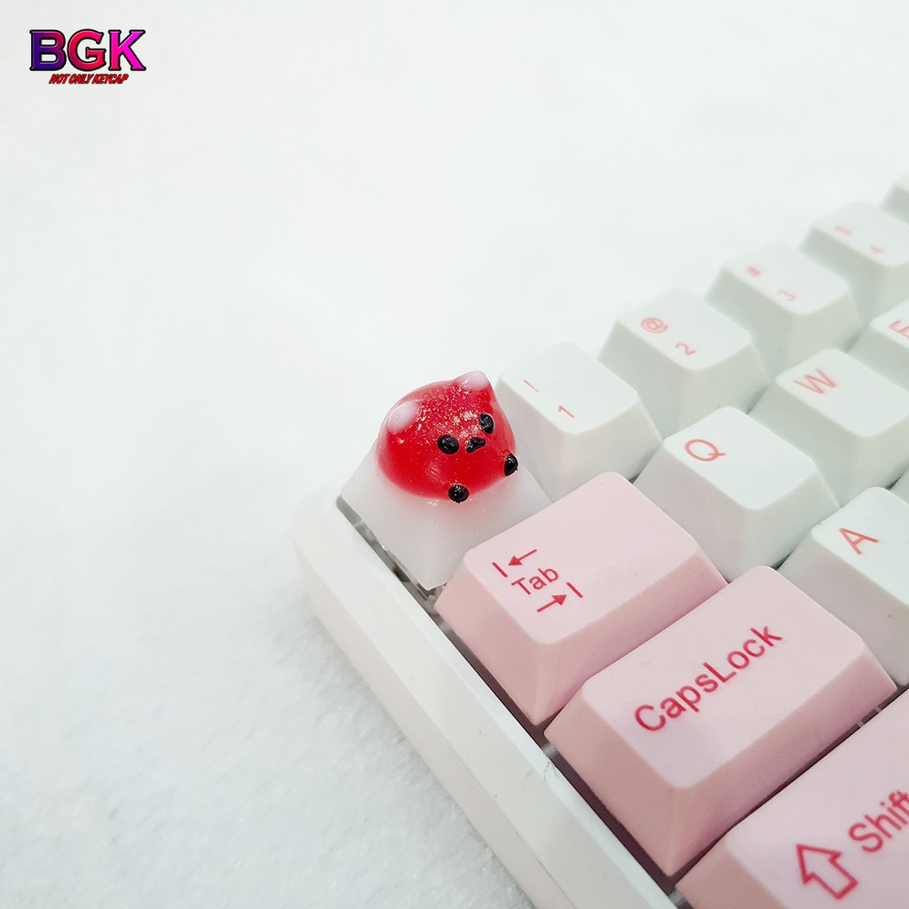 Keycap Lẻ Artisan FOCAT Cực đẹp ( Đế Xuyên LED, Keycap bàn phím cơ,keycap resin độc lạ )