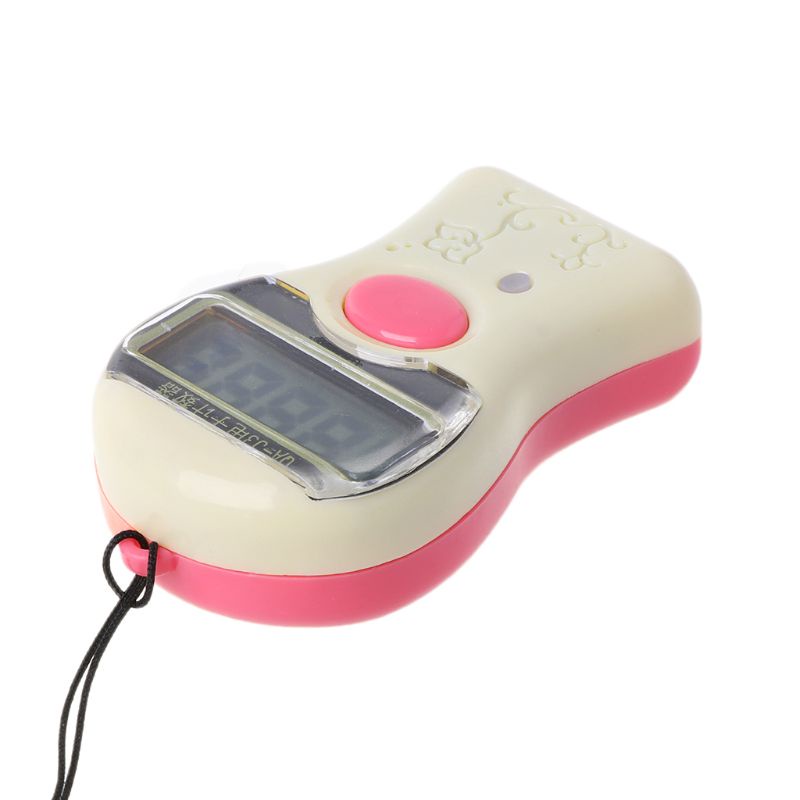 Máy Đếm Giờ Cầm Tay Mini Màn Hình LCD Tiện Dụng