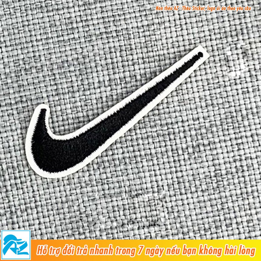 Patch ủi thêu logo Nike cách điệu độc đáo - Sticker Logo S128