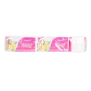 Giấy vệ sinh sài gòn có lõi 2 lớp lốc 10 cuộn