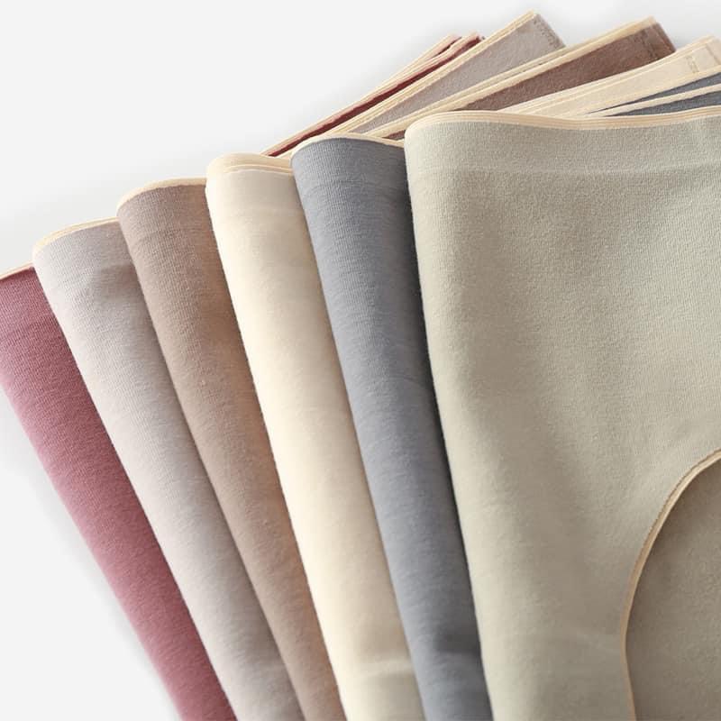 Quần lót nữ cotton100 thô mềm mịn kháng khuẩn - Quần chíp nữ 100 tàng hình không đường may thoáng mát mềm mịn QL001