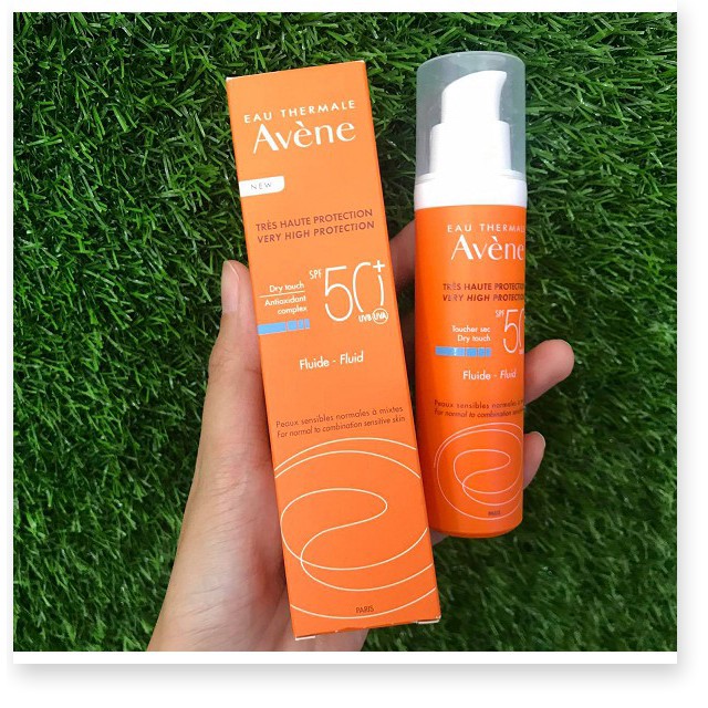 [Mã giảm giá mỹ phẩm chính hãng] Kem Chống nắng Avene Very High Protection Fluid Spf 50+