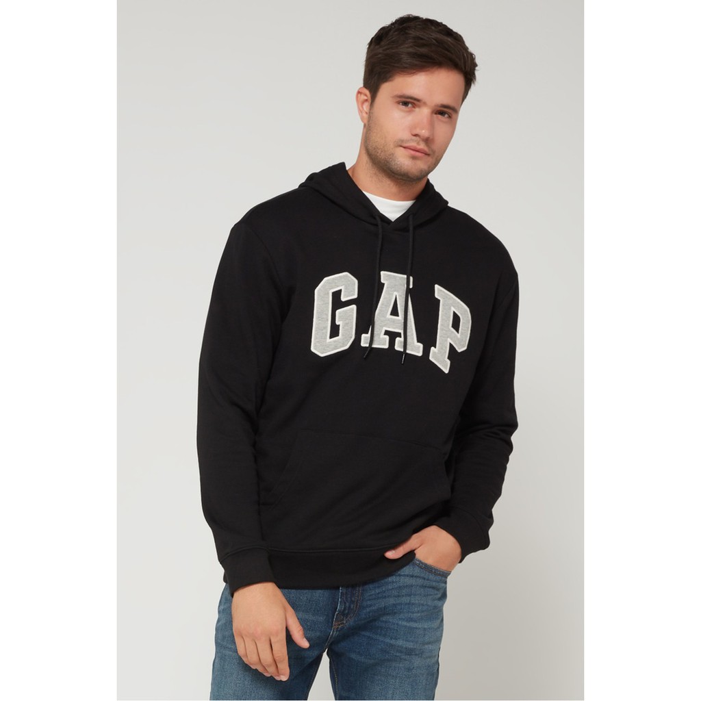 Áo nỉ mũ logo Gap