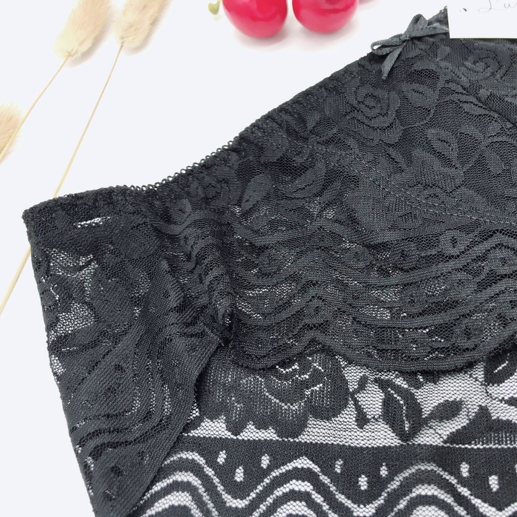 Quần Lót Nữ Ren Hoa Hồng Luperi Kiểu Dáng Bikini Cạp Vừa Thiết Kế Không Lằn Mông Quyến Rũ SP713 | BigBuy360 - bigbuy360.vn