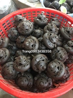 Lư gốm đốt trầm hương gốm Bát Tràng