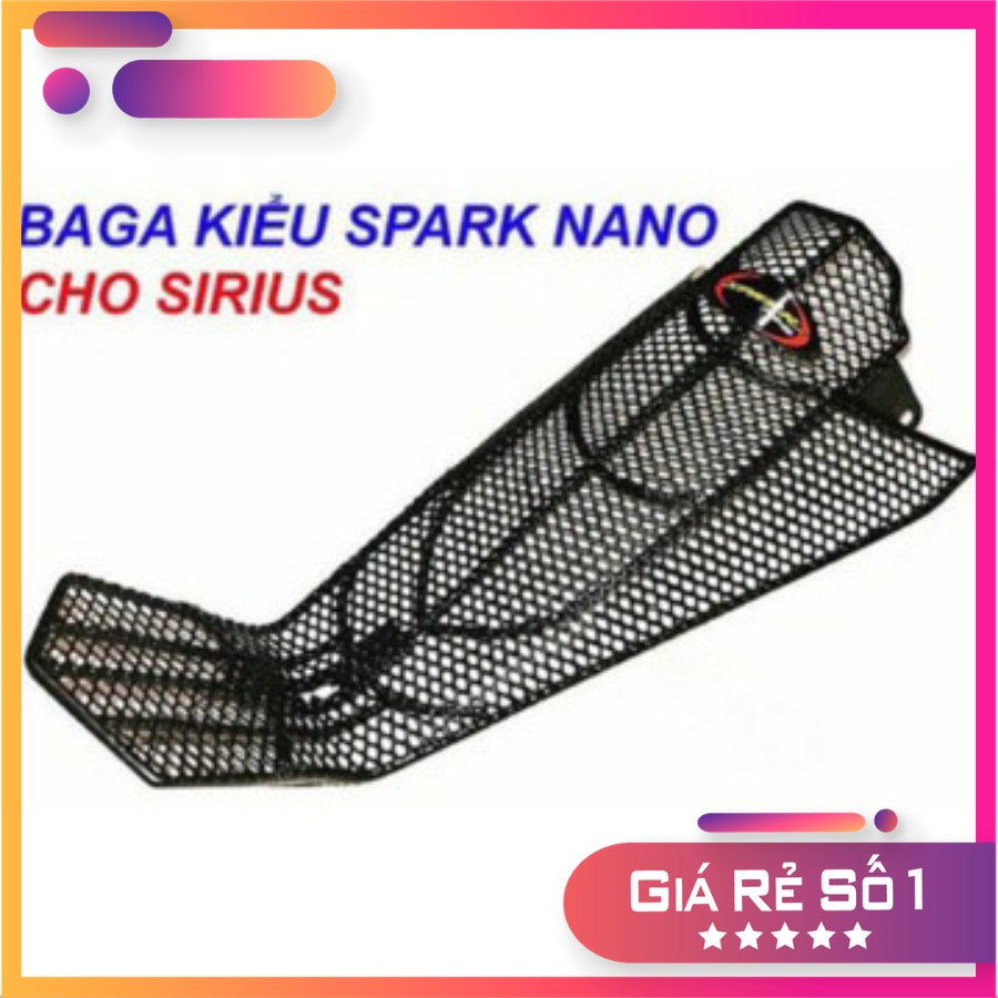 Baga lưới Spark dành cho xe Sirius RC - Sirius xăng cơ chắc chắn