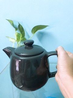Ấm trà gốm sứ size lớn 1Lit
