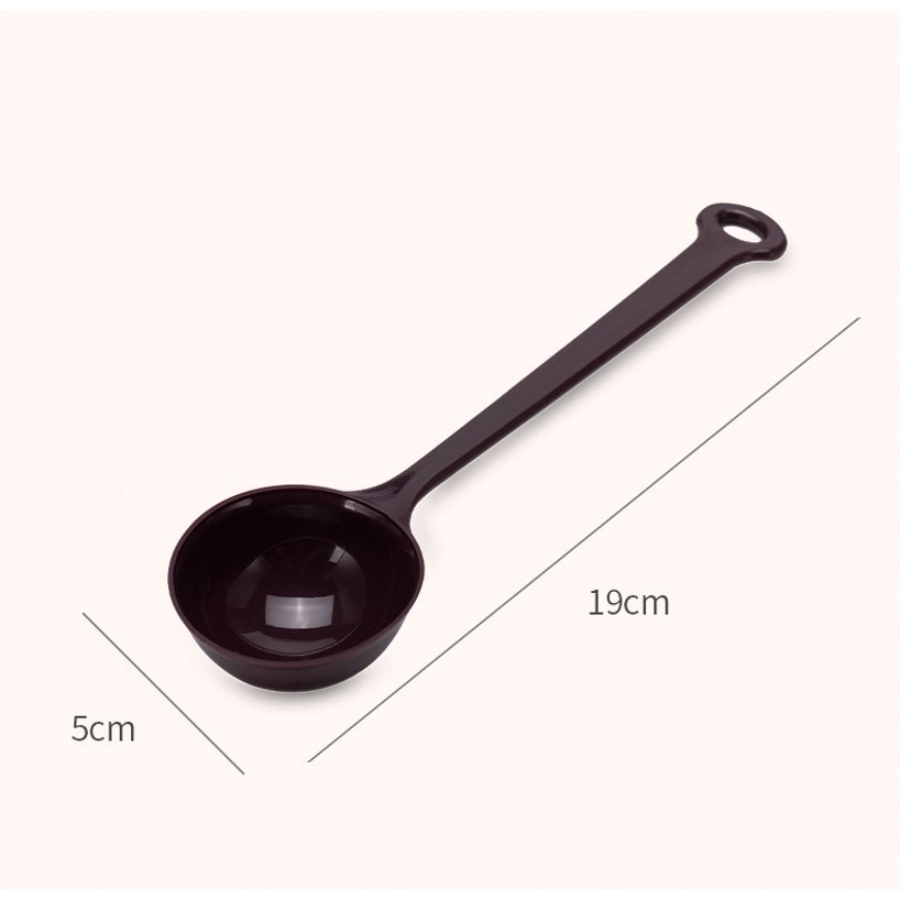 Muỗng Đo Lường Bột / Cà Phê / Sữa / Trà / Trái Cây Cán Dài Bằng Nhựa Pp