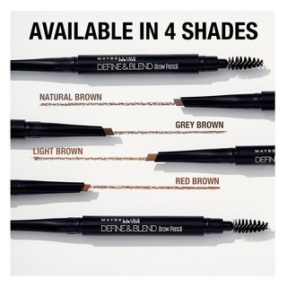 Chì kẻ mày Maybelline Define & Blend Brow Pencil