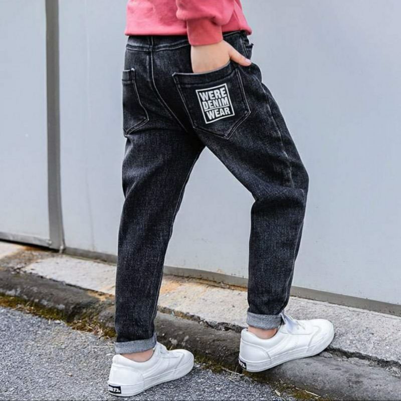 QUẦN JEANS ĐEN SIZE ĐẠI CHO BÉ