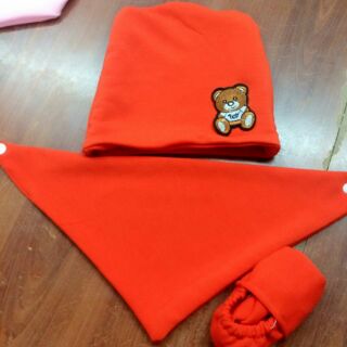 set 3 mũ yếm giày cho bé.