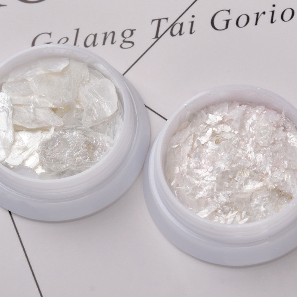 [beautymart] 1 Hộp Kim Tuyến Lấp Lánh Hình Vỏ Sò Dùng Trang Trí Móng Tay