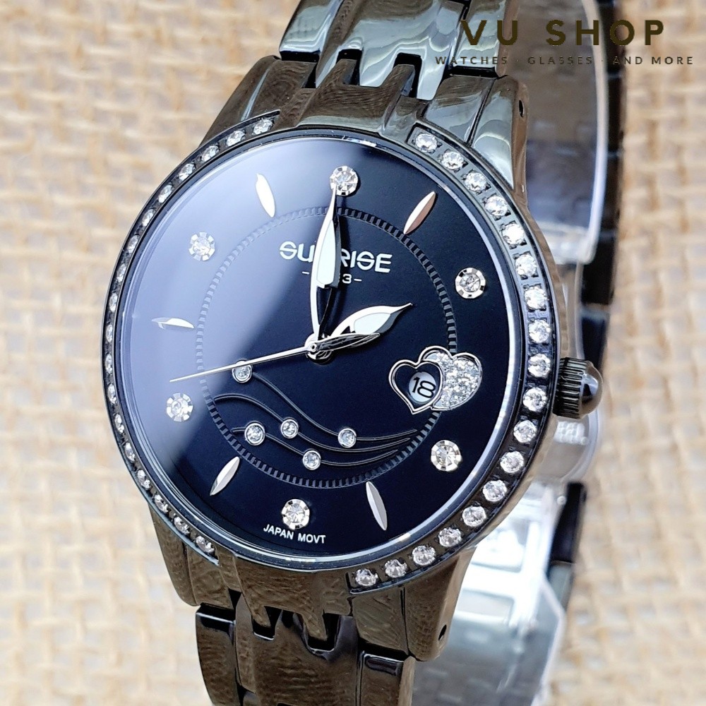 Đồng hồ nữ SUNRISE 9804AA -Kính Sapphire