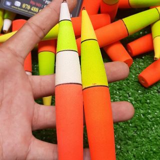 Phao mút Câu cá | Phao 3 màu | Phao câu 3 màu