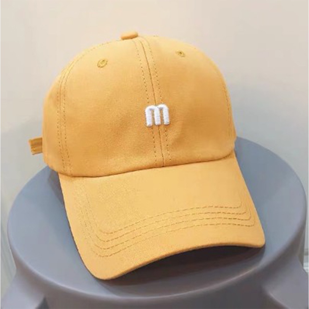 Nón kết thêu chữ M thời trang Hàn Quốc
