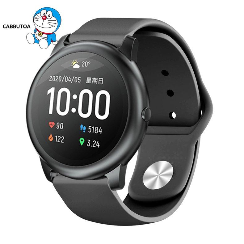 Dây Đeo Đồng Hồ Thay Thế Bằng Silicon 22mm Cho Xiaomi Haylou Solar Ls05 Series