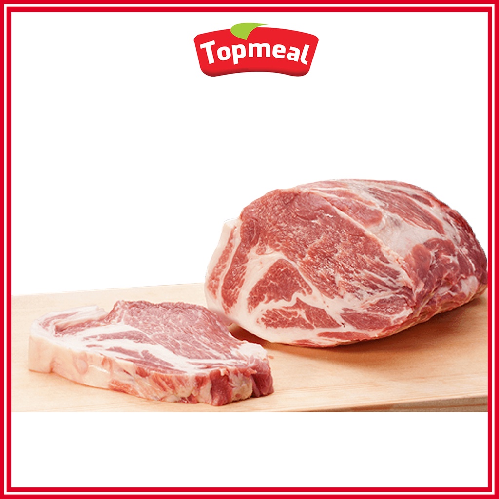 HCM - Thịt nạc dăm heo Topmeal  - Thích hợp với các món nướng, chiên, thịt viên,... -