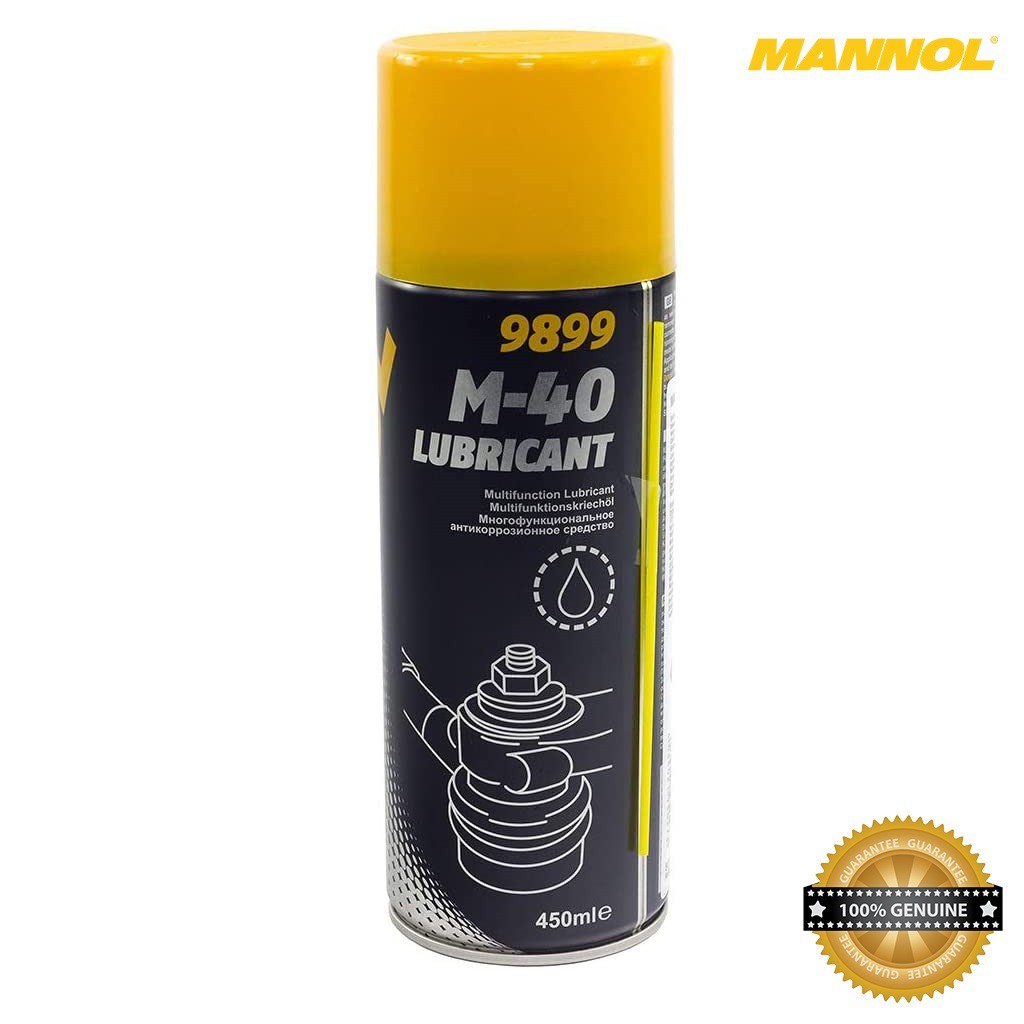 Dầu Bôi Trơn, Chống Gỉ, Bảo Vệ Kim Loại, Đa Năng MANNOL 9899 M-40 Lubricant (smart) 450ML Multifunction Lubricant