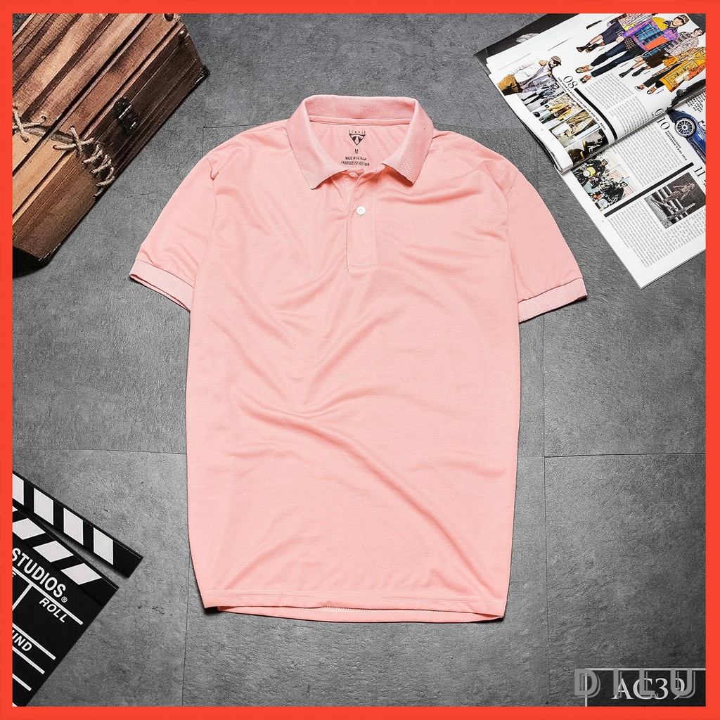 ÁO THUN NAM CỔ TRỤ (DILU) | BigBuy360 - bigbuy360.vn