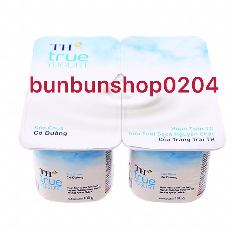 Thùng sữa chua TH TRUE MILK KHÔNG ĐƯỜNG/ ÍT ĐƯỜNG/ CÓ ĐƯỜNG/ NHA ĐAM 48 hộp