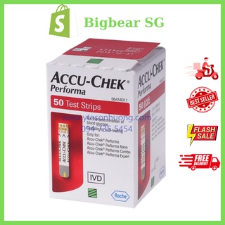 Que thử đường huyết Accu Chek Performa 50