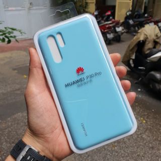 Ốp lưng Silicon chính hãng Huawei P30 Pro Xanh