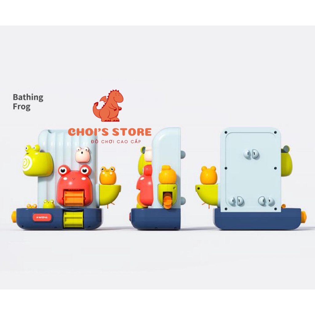 Đồ chơi nhà tắm Tên lửa xoay nước nhiều hiệu ứng vui nhộn Ingbaby